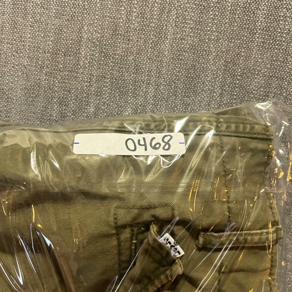 Levi's Cargo Pants Mens 38x32 Olive Green Straight Leg Utility Cotton